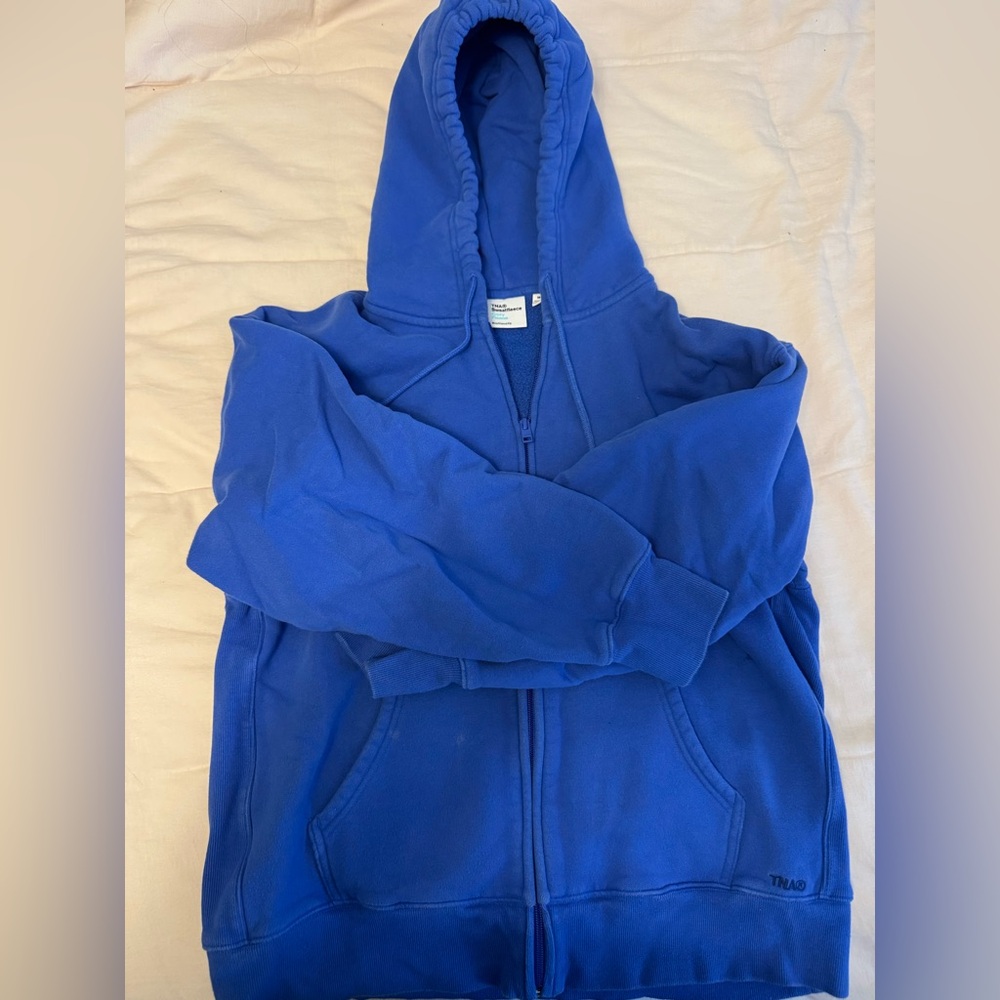 TNA Cozy Fleece in JAZZ BLUE